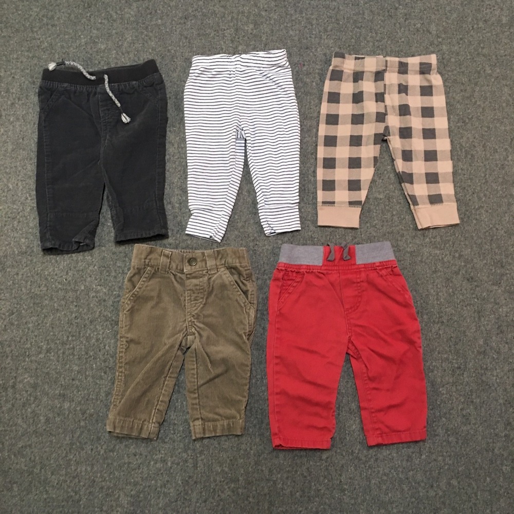Baby Boy 3-6 Months Clothing Lot 17x Pieces Bulk Winter Corduroy Flannel Preppy - Picture 9 of 12